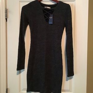 NWT, Grey Hollister Sweater Dress
